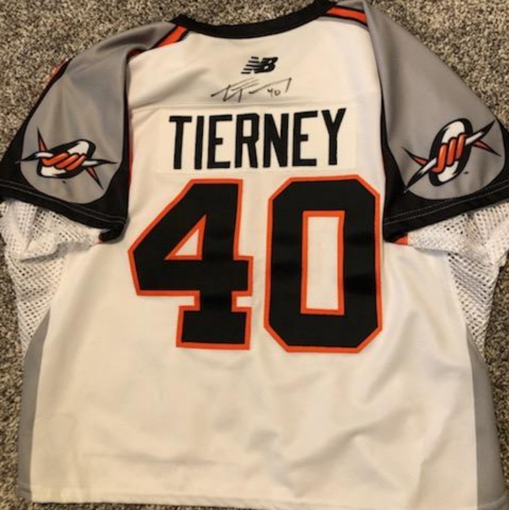 Signed Denver Outlaws Lacrosse Jersey!